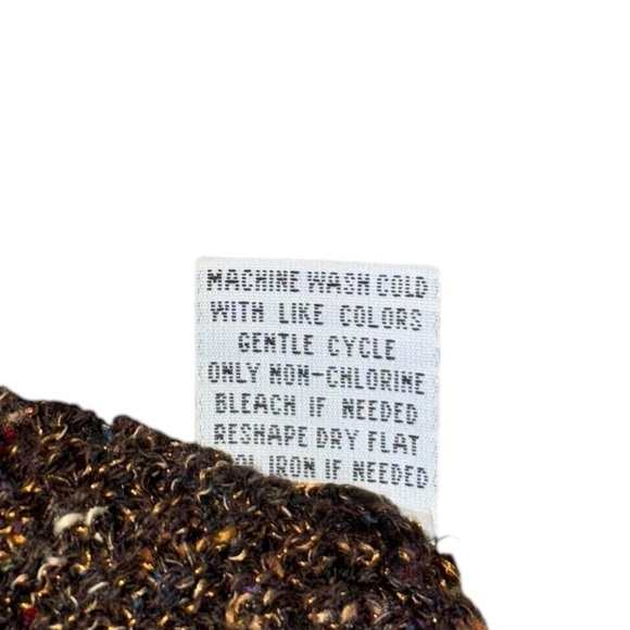 Maurices Brown Knit Open Short Sleeve Cardigan Women’s XS -S Preppy Workwear Y2K - Picture 9 of 9